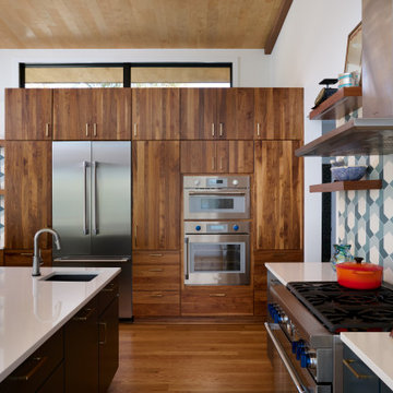 Rooms With a View: A New Build Midcentury Modern House