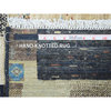 Black Afghan Kashkuli Gabbeh Hand Knotted Natural Wool Oriental Rug 3'1" x 5'0"