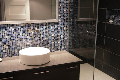 Example of a trendy home design design in Montreal