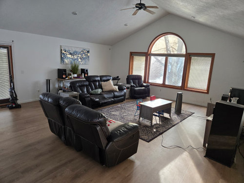 Furniture orientation in room