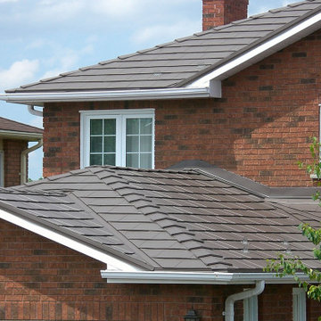 Metal Roofing - Oxford Metal Shingle in Shake Gray House 2