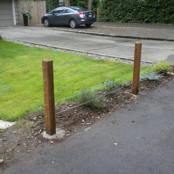 Cable Fence in Front Yard - Products