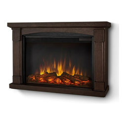 Real Flame Brighton Electric Wall Fireplace - Indoor Fireplaces