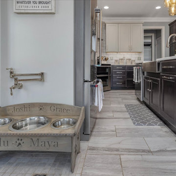 Two-Finish Kitchen Design Sanford, NC