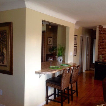 Opening wall to Livingroom