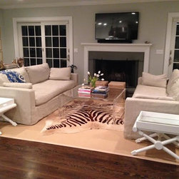Coffee Table - Lucite with flange and optional lower shelf - square or rectangle - Products