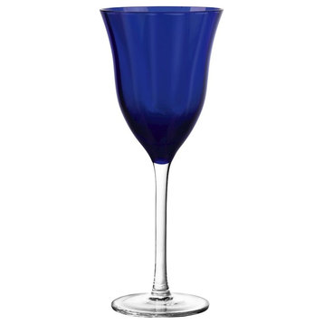 Meridian Cobalt 12 oz. Wine Glasses, Set of 4