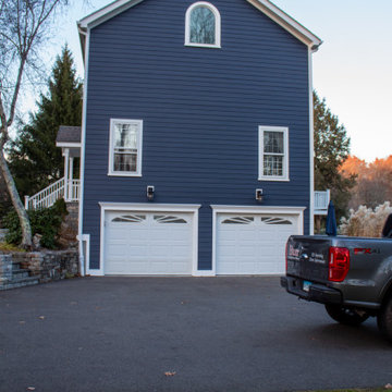 James Hardie Deep Ocean Siding in Monroe, CT