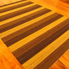 6' 1 x 8' 9 Striped Modern Kilim Rug - SKU: 22139459
