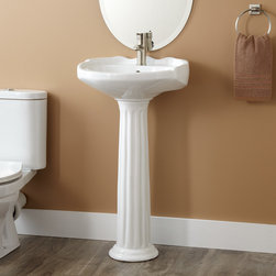 VICTORIAN MEDIUM PEDESTAL SINK - Bathroom Sinks