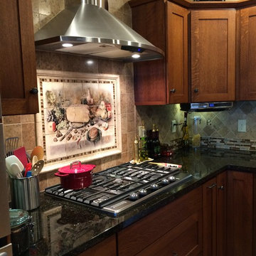 Hansville Waterfront Craftman Style Kitchen