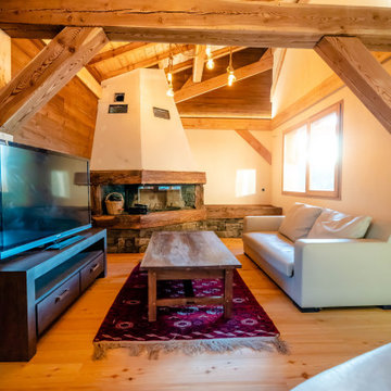 Chalet bois à Baratier