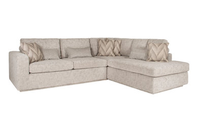 A selection of our customer made corner group sofas