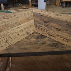 Ontario Barnwood Distressing Kept - Table Tops And Bases