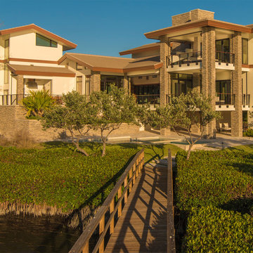 Sarasota Custom Home- Frank Lloyd Wright Mid-Century Home