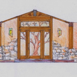 The Simcha Grand Entry - Front Doors