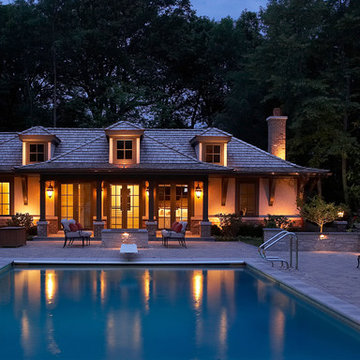 Arts & Crafts Pool House