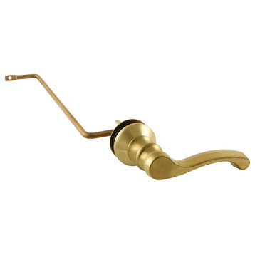 Kingston Brass KTFLS French Country Side Mount Toilet Tank Lever - Brushed