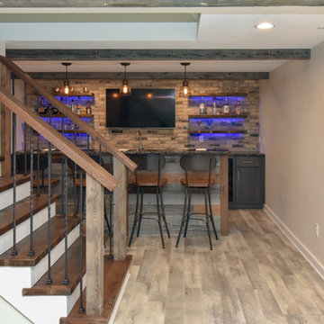 Barnwood Basement Remodel