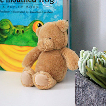 "Up" Travel Themed Gender Neutral Nursery