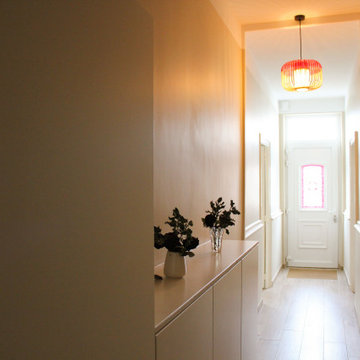 Couloir et vestiaire