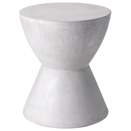 Logan End Table, White