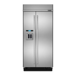 Jenn-Air 48" Built-in Side By Side Refrigerator, Stainless Steel | JS48SEDUDW - Products