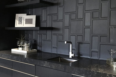 Home bar - 1950s home bar idea in Calgary