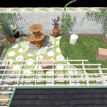 Small Backyard Makeover By Andriy Ponomarenko from Ukraine