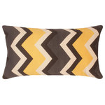 Bareens Designer Rugs - Eclectic Petrie Printed Italian Velvet Handmade Pillow - Embellish your home with this timeless casual chic handmade pillow made with gorgeous soft luscious Printed Italian Velvet. A mesmerizing addition to any decor, this beautiful, elegant pillow features beautiful colors with unique design made by skilled artisans. An intricate design and exquisite coloration make this handmade pillow a standout piece in any decor.