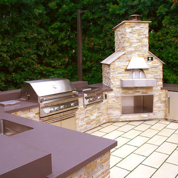 Backyard BBQ and Pizza Oven - Coronado, San Diego, CA