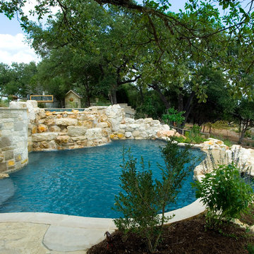 Cordillera Ranch Vanishing Edge Pool/Spa/Outdoor Living/Landscape