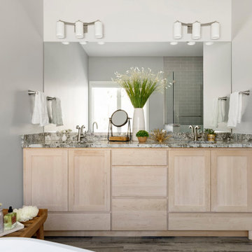 Simply Zen Bathroom Remodel | Coon Rapids MN | White Birch Design