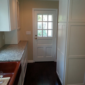 Stacy M Custom Kitchen Flooring + Bump out