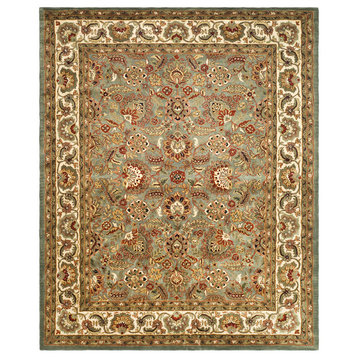 Safavieh Classic Collection CL359 Rug, Celadon/Ivory, 7'6"x9'6"
