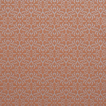 Flamboyant Wallpaper, Orange, Double Roll