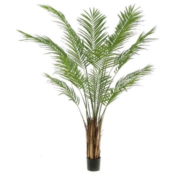 Artificial Tropical Plant Decor Set (2) | Emerald Areca