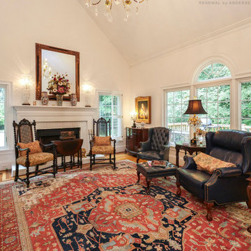 New Windows in Remarkable Living Room - Renewal by Andersen Georgia