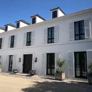 Winnetka - stucco installation