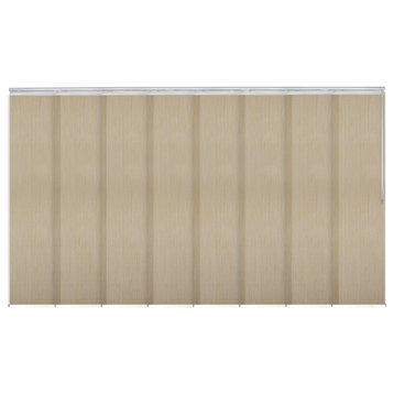 Aldi 8-Panel Track Extendable Vertical Blinds 130-175"W