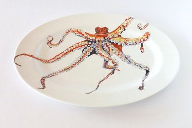 18" Octopus Platter