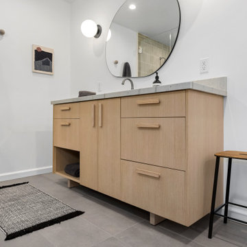 Illusion of Space, Master Bath Remodel in Silver Lake, CA