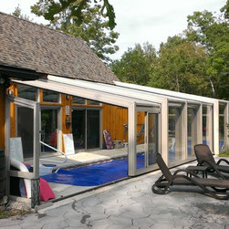 Retractable Lean-To Pool Enclosure - Products