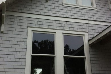 Inspiration for a craftsman home design remodel in Vancouver