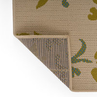 Muriel Outdoor Botanical Area Rug, 5'3"x7"