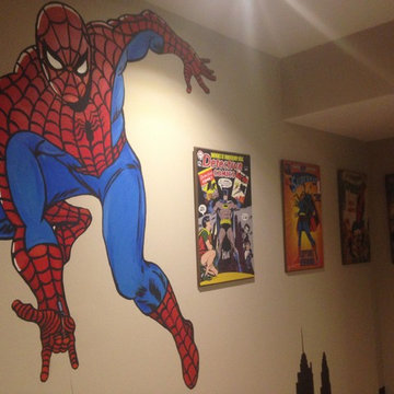 Sports Playroom Tromp L'oeil