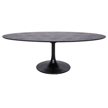 Oval Pedestal Dining Table | OROA Blax