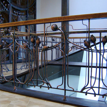 ART NOUVEAU INSPIRED RAILING