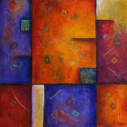 Cosmic Questions I...(SOLD) - Mixed Media Art