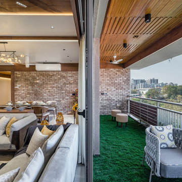 Interior Design of Aman Apartment in Ahmedabad